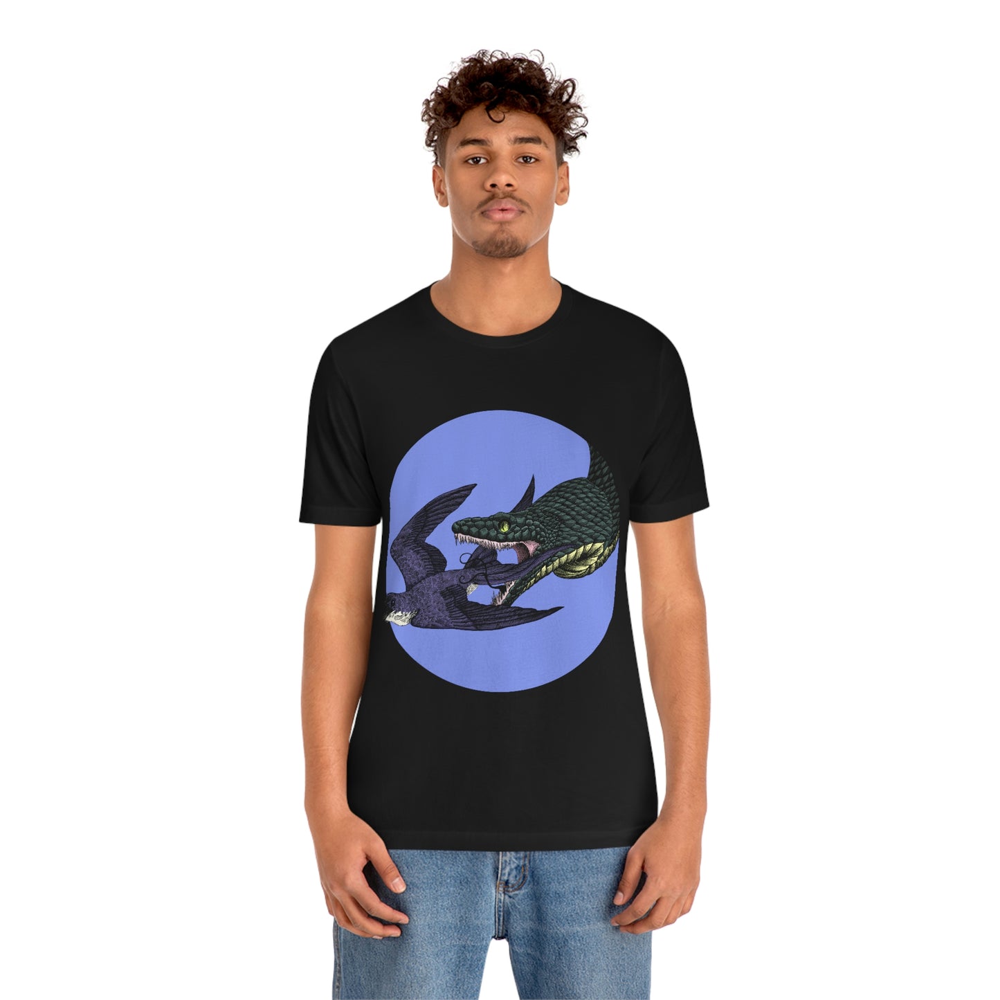 Bird and Snake Short Sleeve Tee