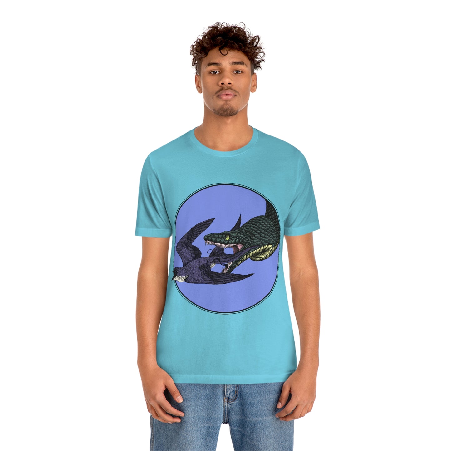 Bird and Snake Short Sleeve Tee