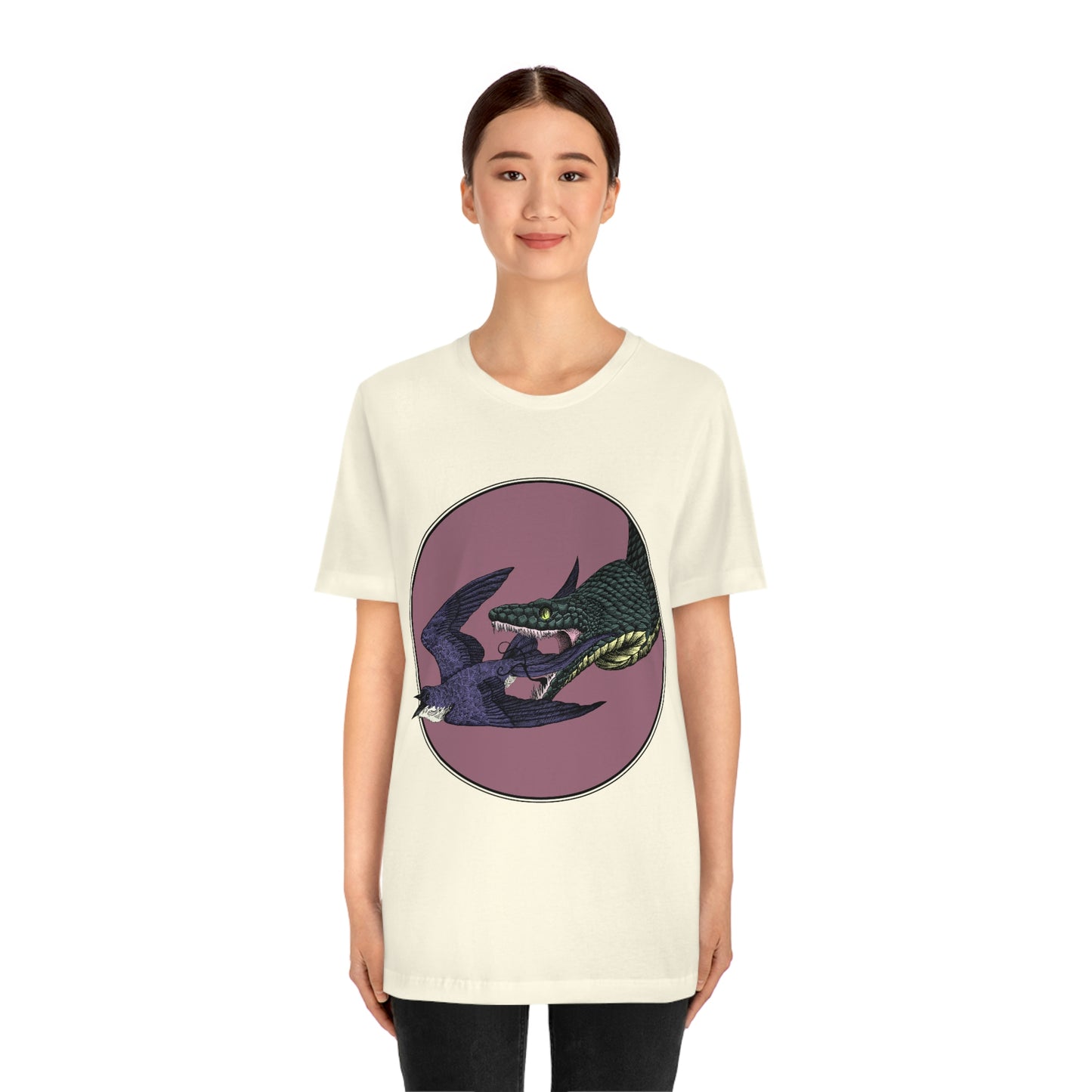 Bird and Snake Short Sleeve Tee