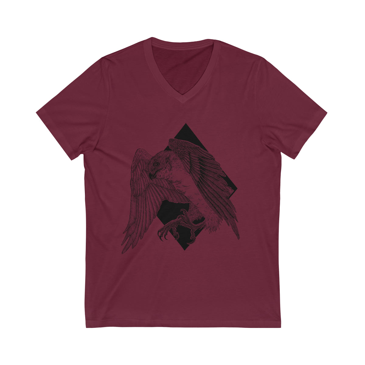 Sparrow Hawk Unisex V-Neck Tee