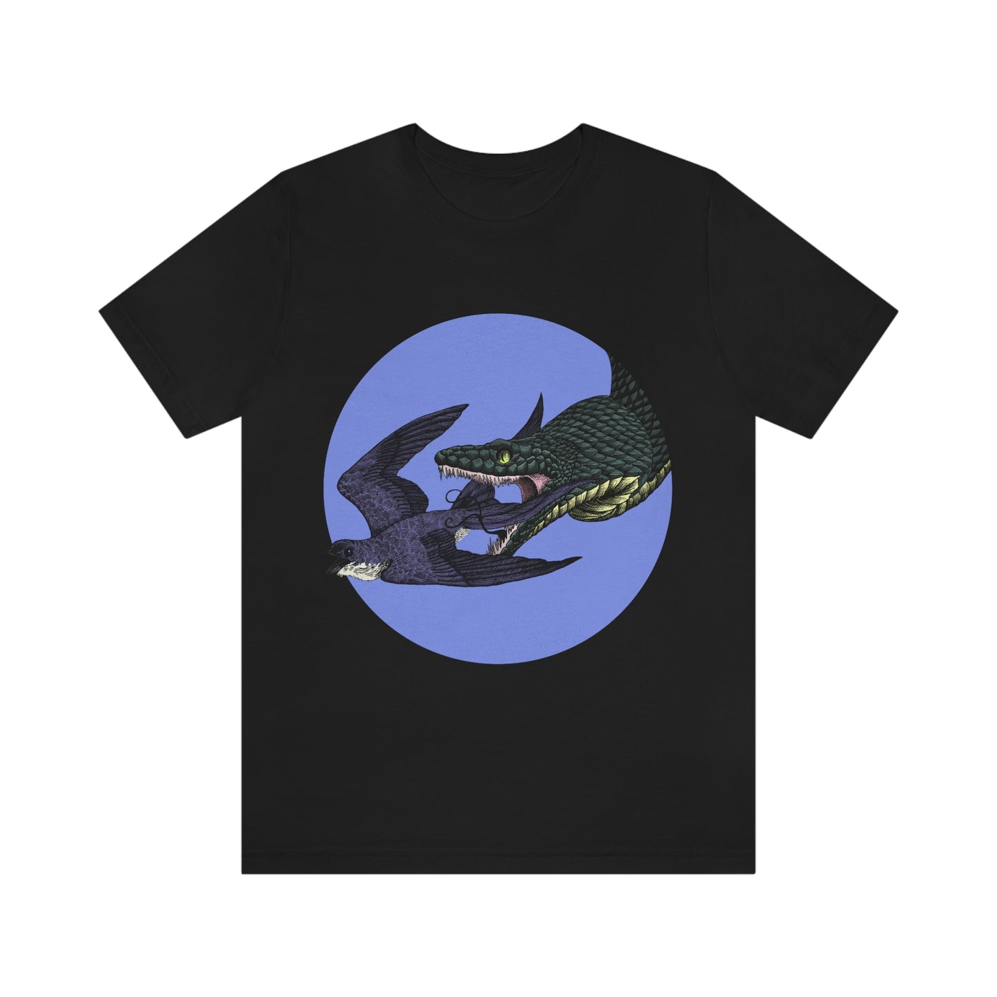 Bird and Snake Short Sleeve Tee