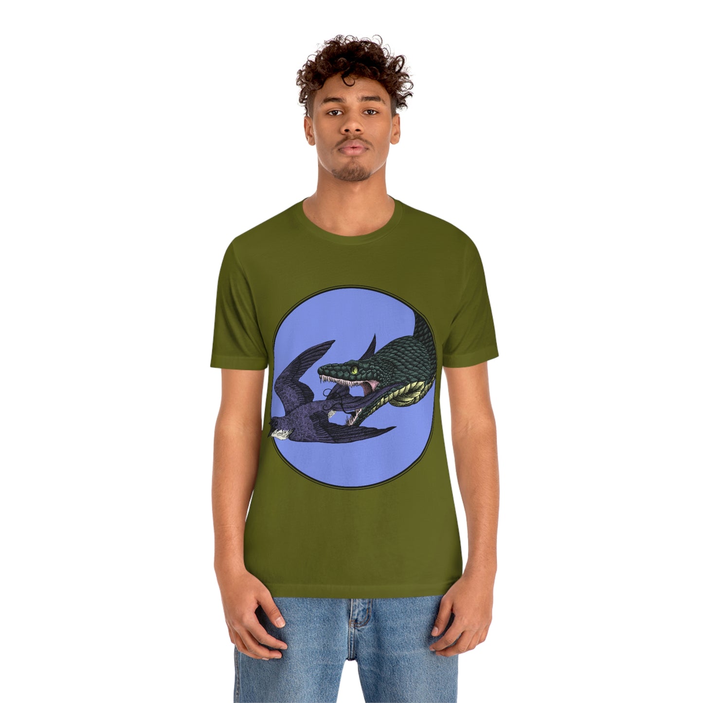 Bird and Snake Short Sleeve Tee