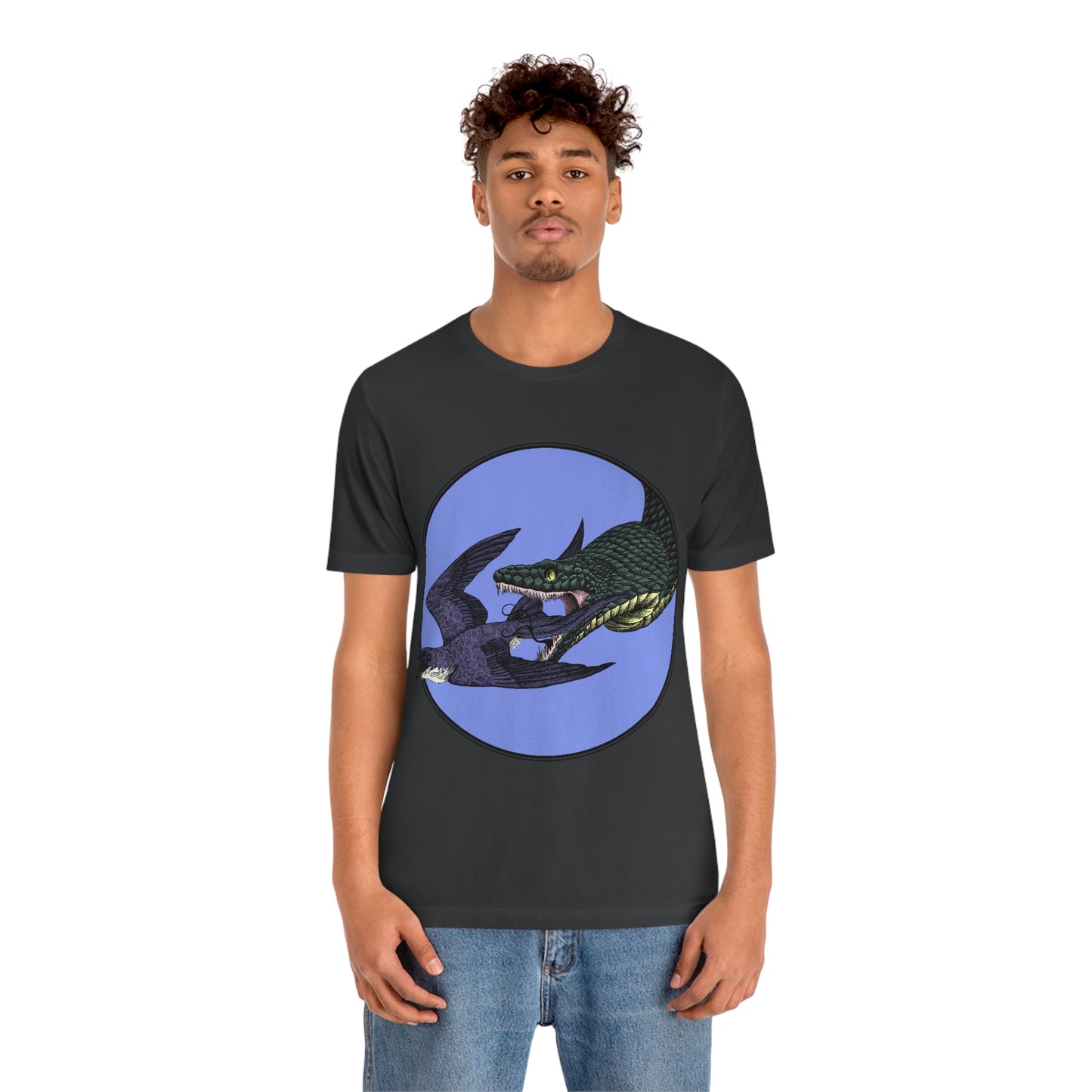 Bird and Snake Short Sleeve Tee