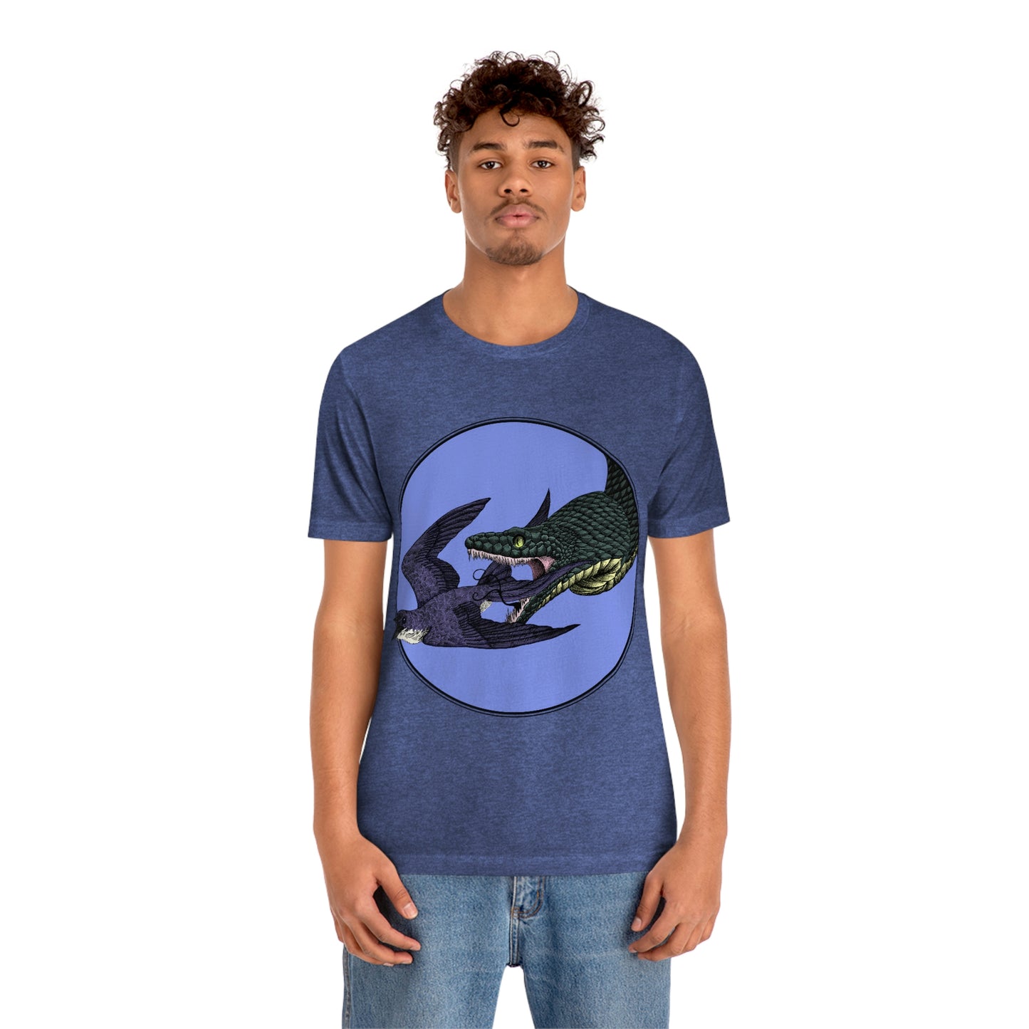 Bird and Snake Short Sleeve Tee