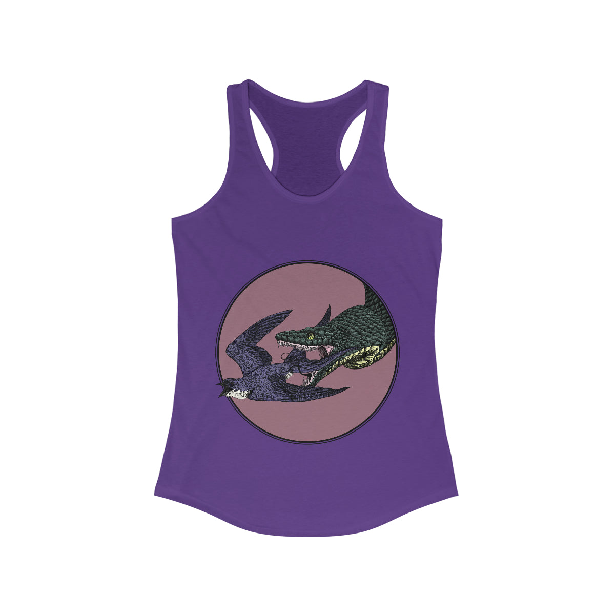 Bird and Snake Racerback Tank