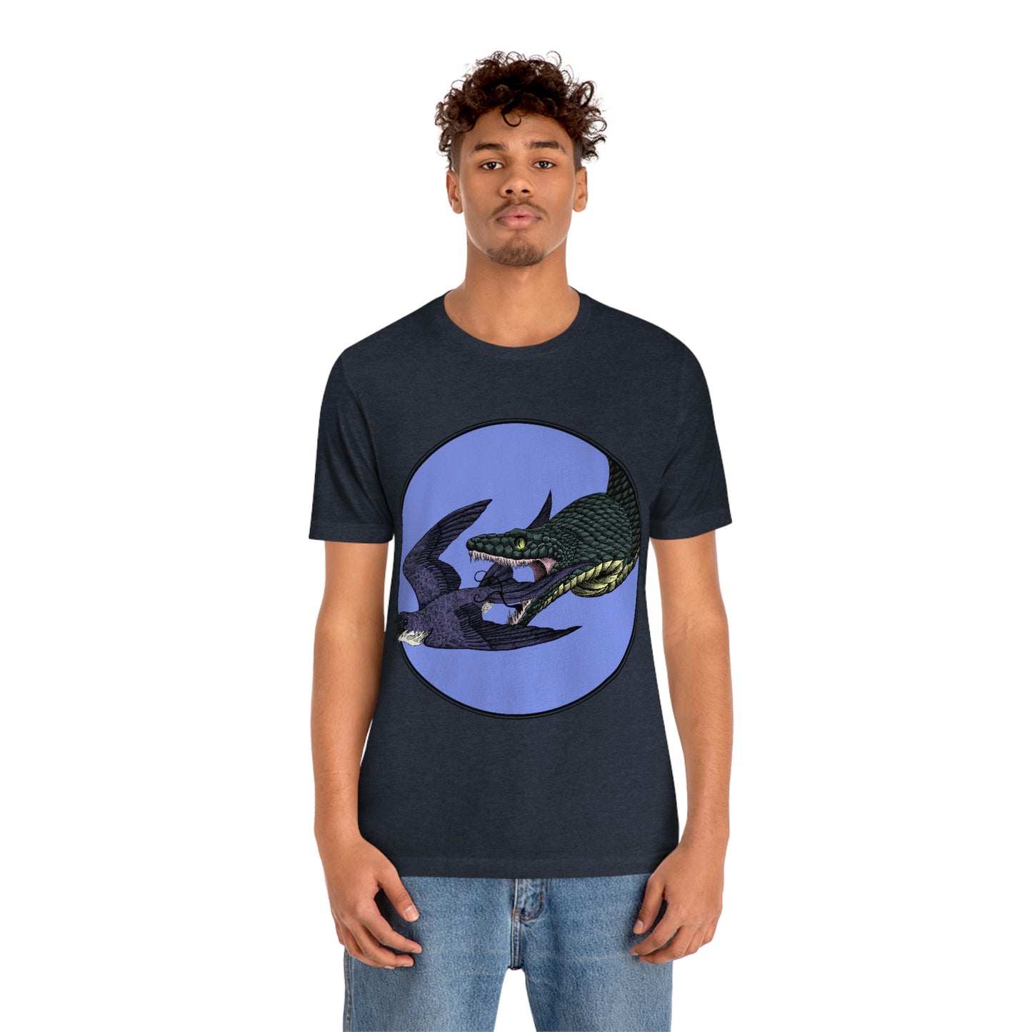 Bird and Snake Short Sleeve Tee