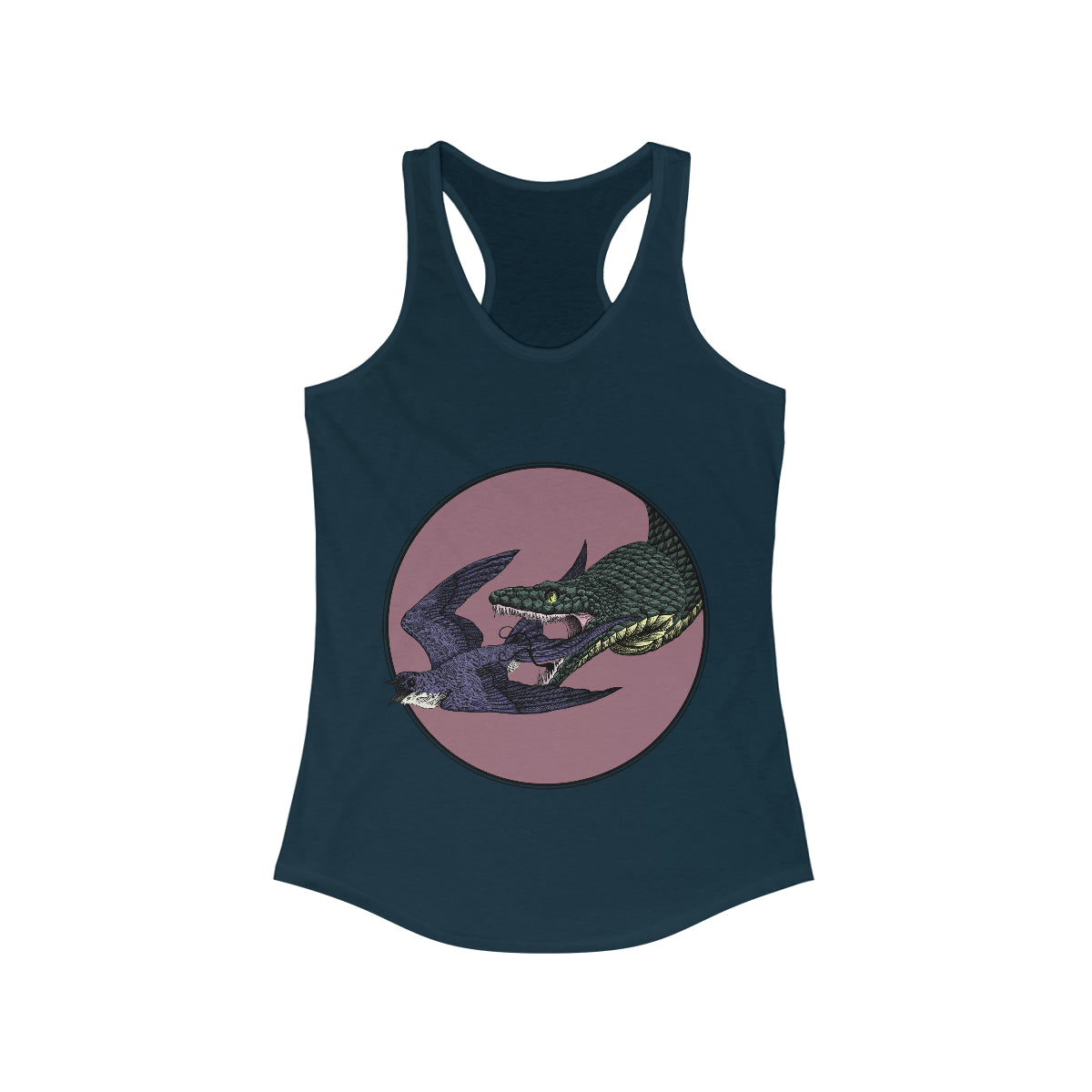 Bird and Snake Racerback Tank