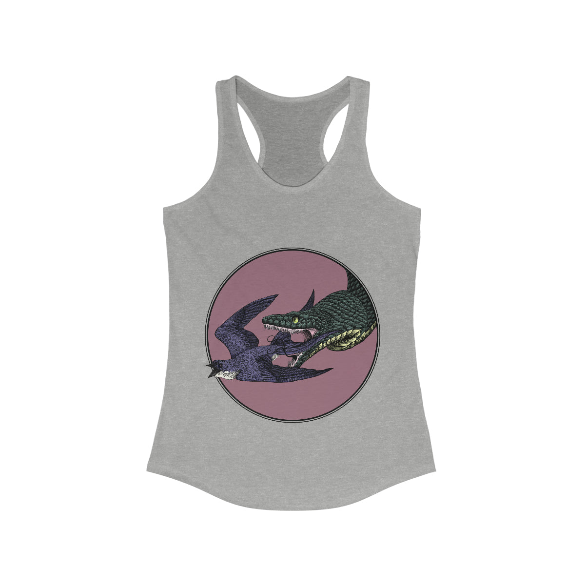 Bird and Snake Racerback Tank