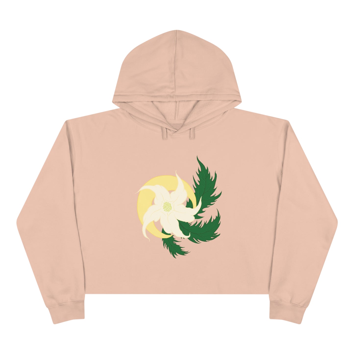 Datura Crop Hoodie