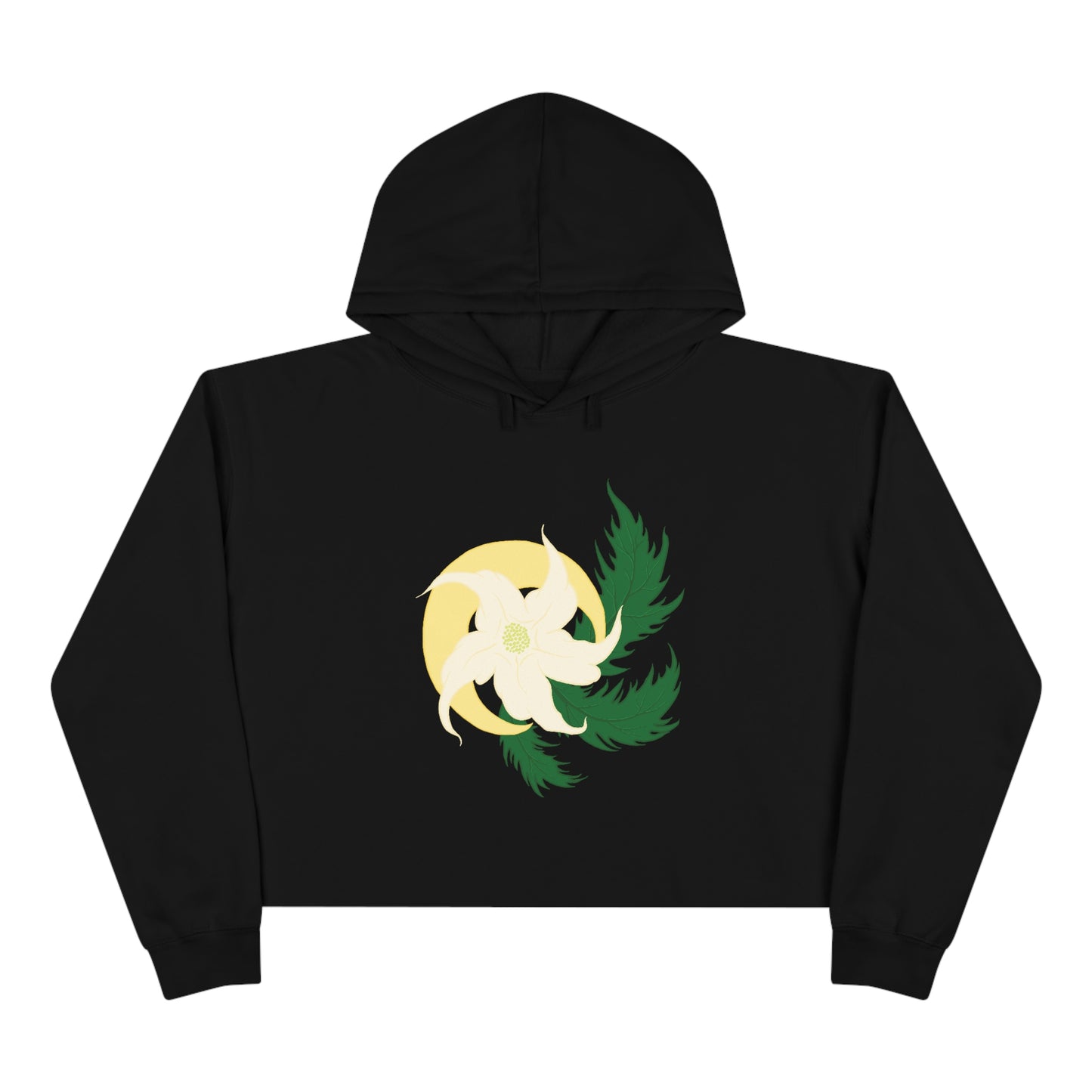 Datura Crop Hoodie