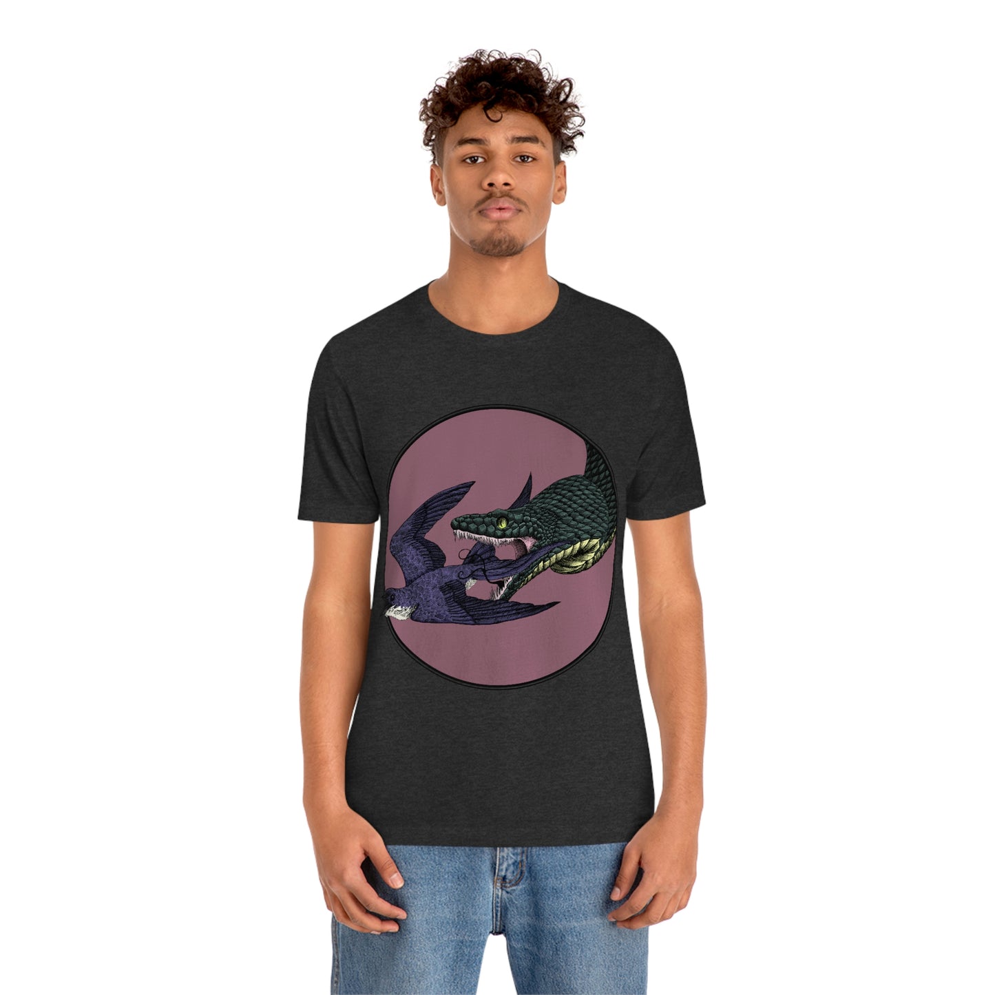 Bird and Snake Short Sleeve Tee