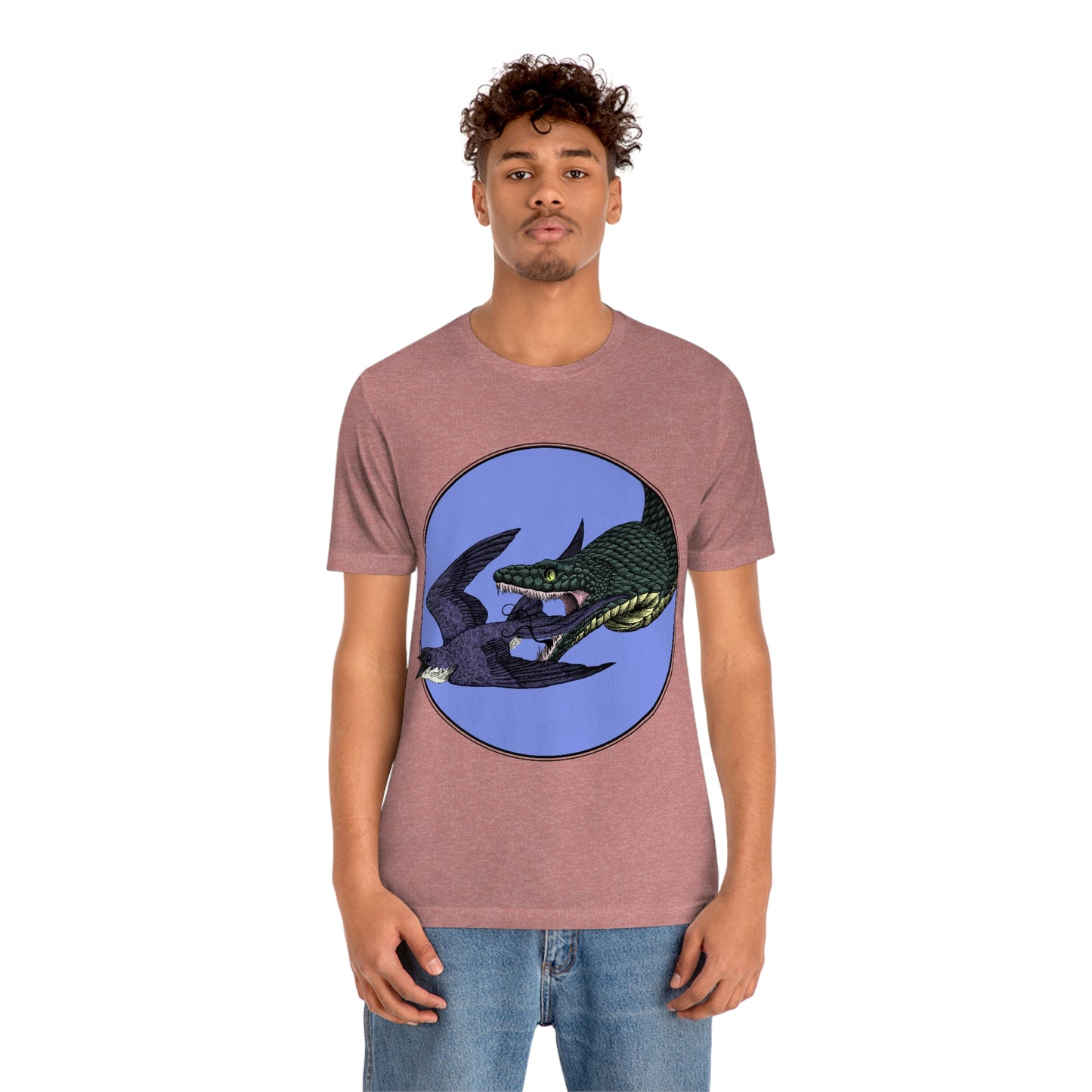 Bird and Snake Short Sleeve Tee