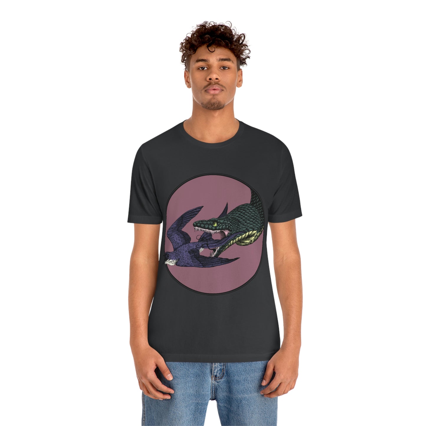 Bird and Snake Short Sleeve Tee