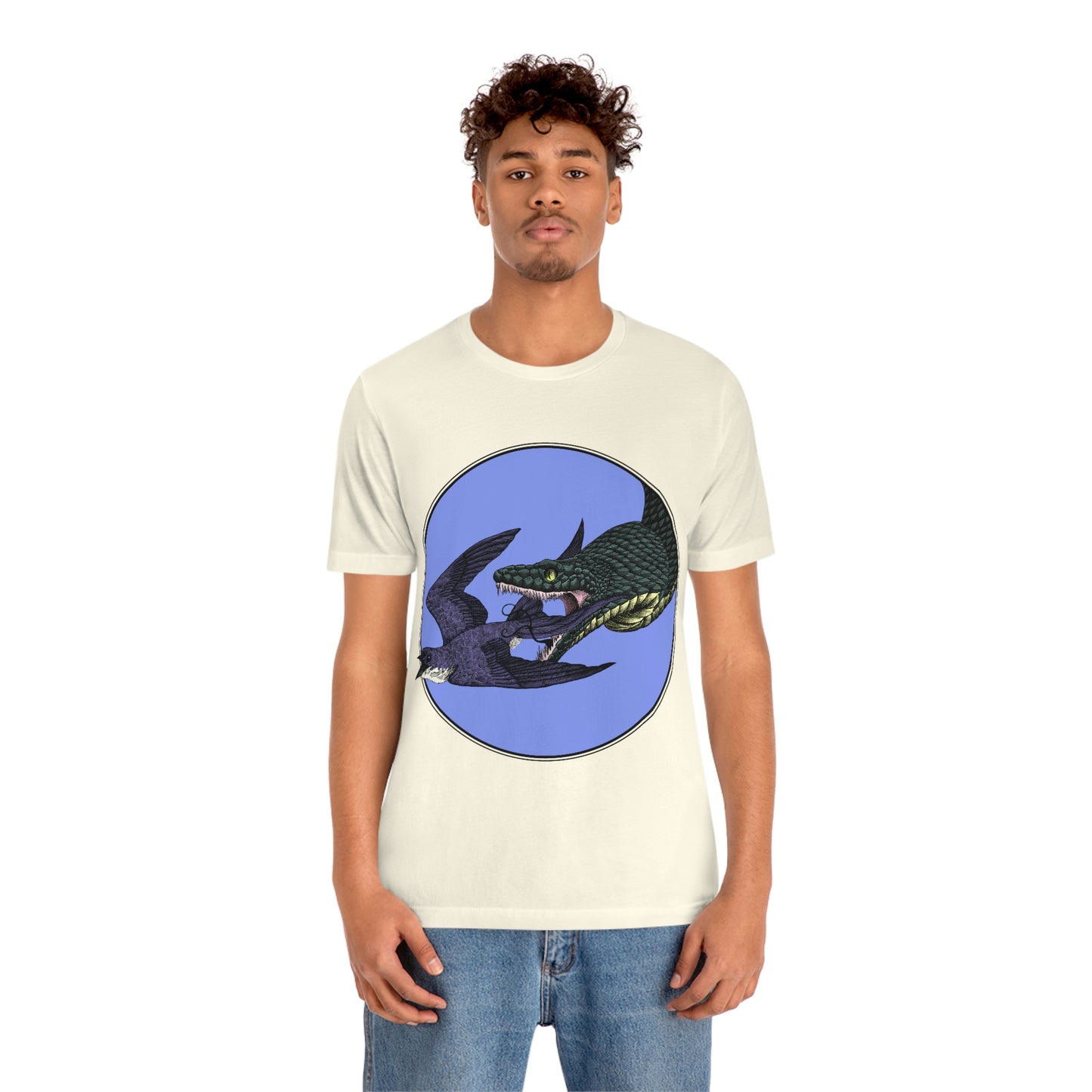 Bird and Snake Short Sleeve Tee