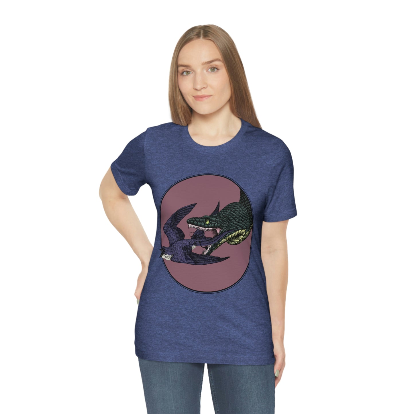 Bird and Snake Short Sleeve Tee