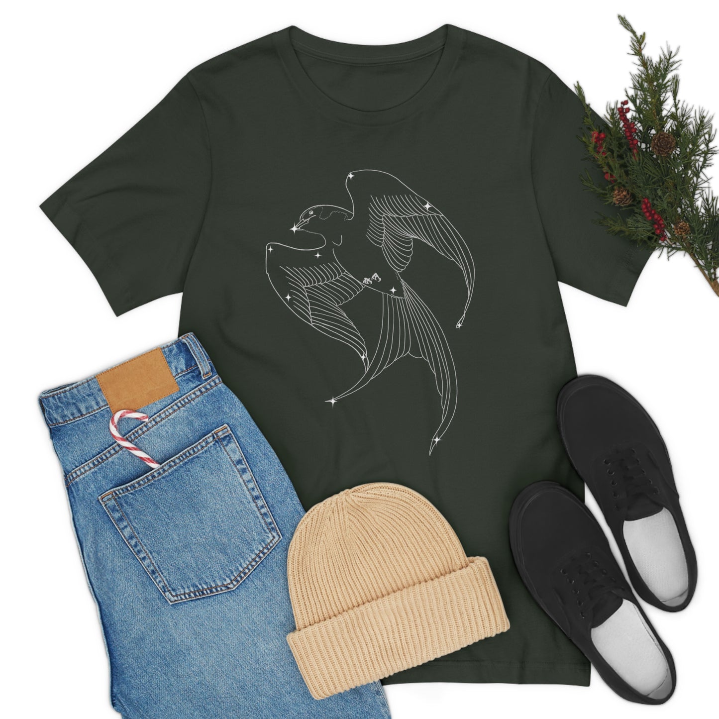 Celestial Sparrow Unisex Tee