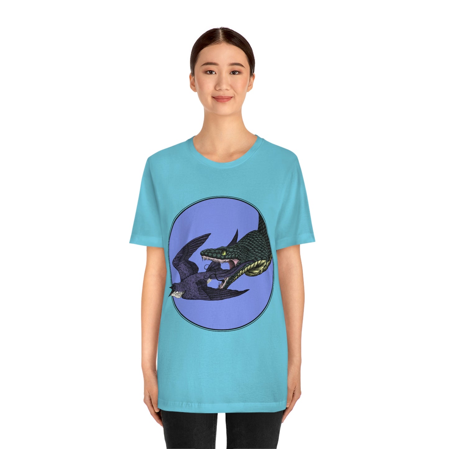 Bird and Snake Short Sleeve Tee