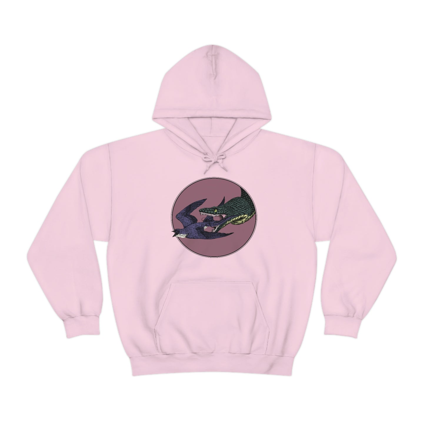 Bird and Snake Hooded Sweatshirt