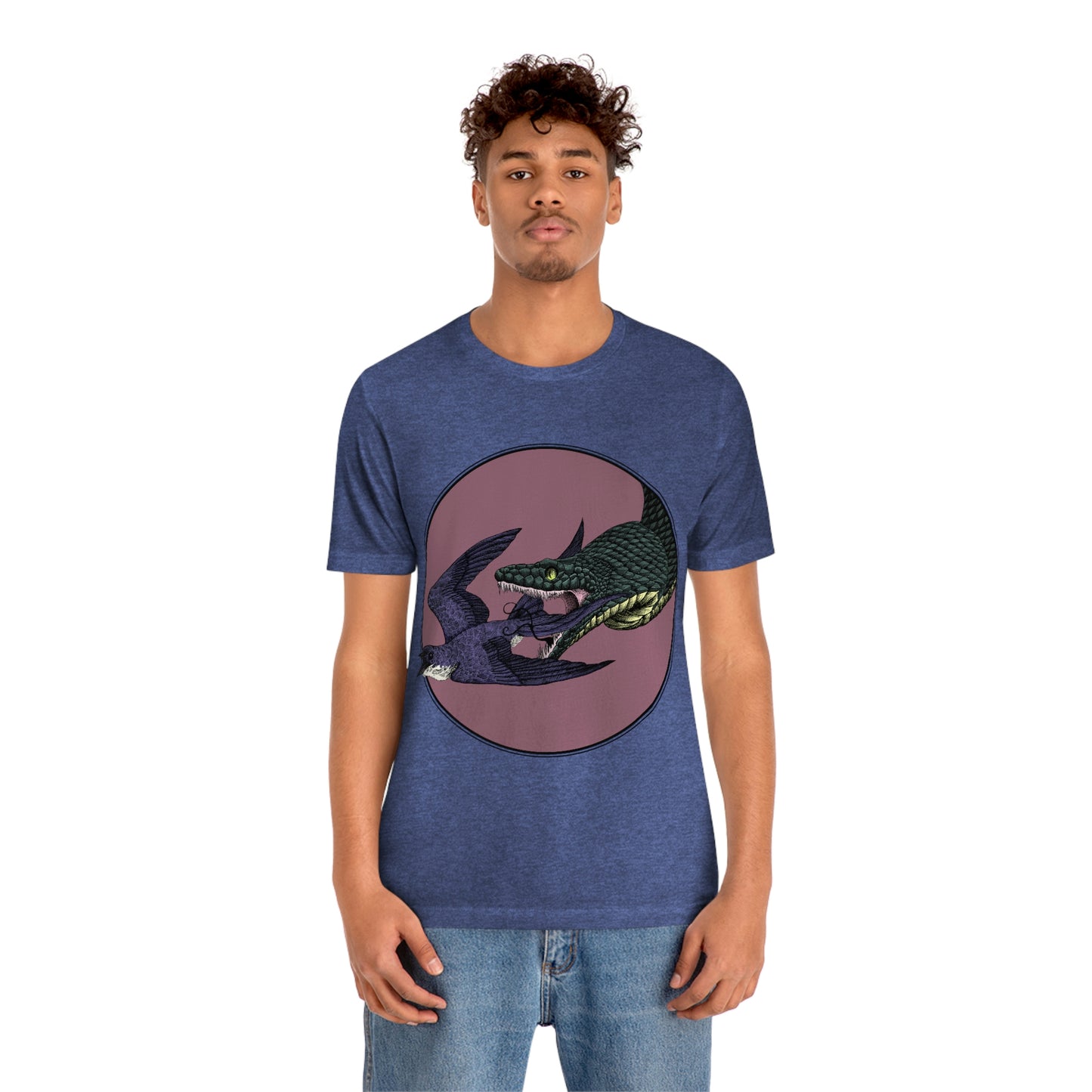 Bird and Snake Short Sleeve Tee