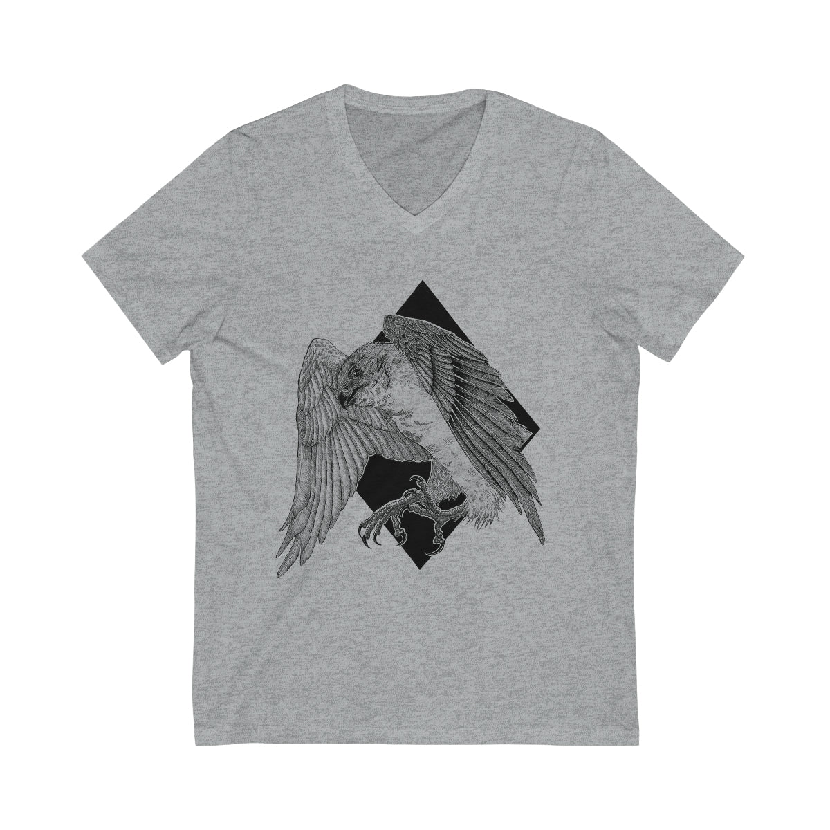 Sparrow Hawk Unisex V-Neck Tee