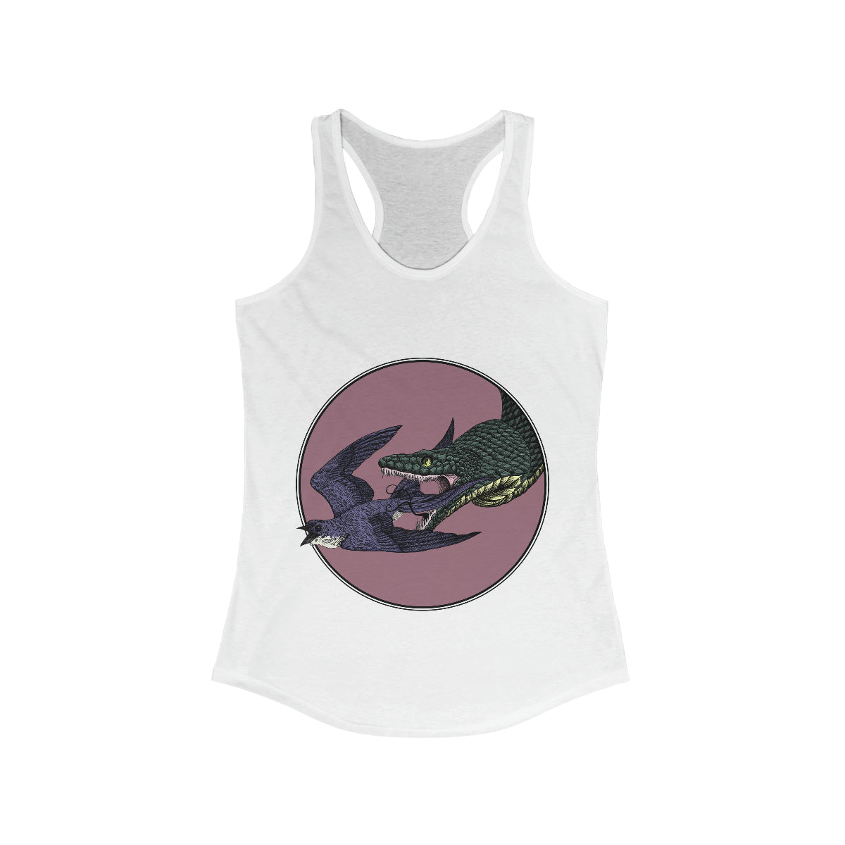 Bird and Snake Racerback Tank