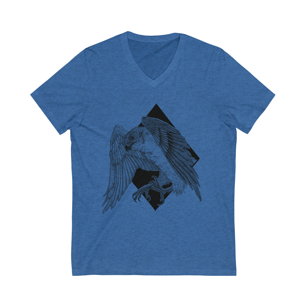 Sparrow Hawk Unisex V-Neck Tee