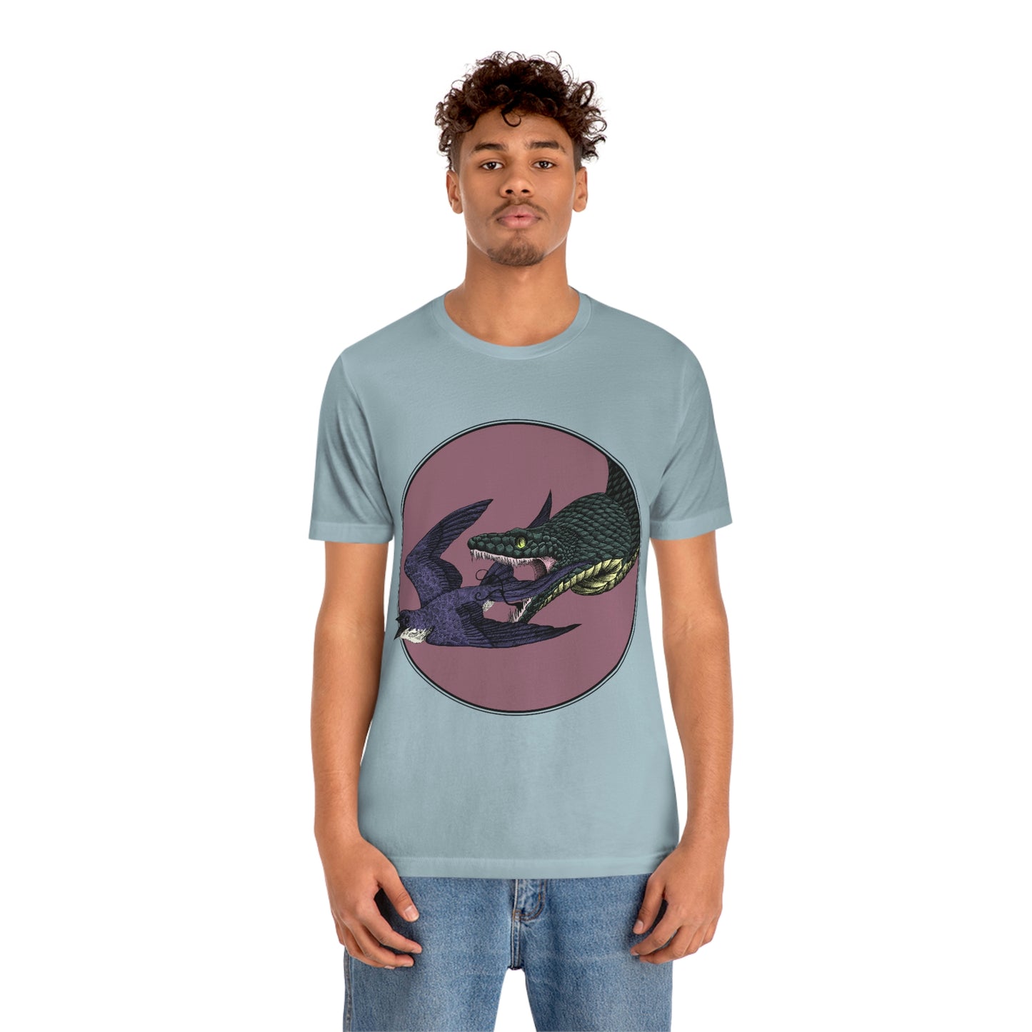 Bird and Snake Short Sleeve Tee